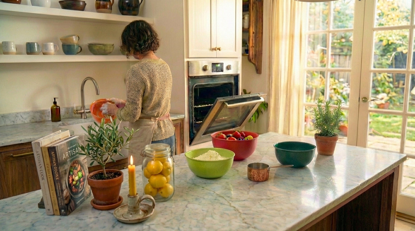 6 Piece Plastic Nesting Mixing Bowls With Lids | Greentainer EU