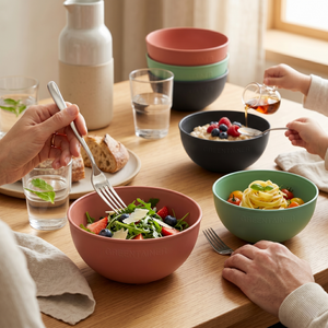 Greentainer lightweight unbreakable tableware set overview