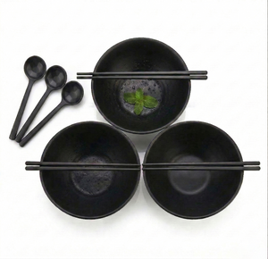 Greentainer large kitchen bowls for ramen, pasta, soup and home dining