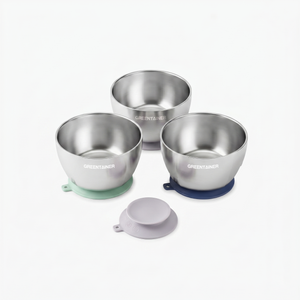 Greentainer stainless steel double-wall cups set in mixed colours