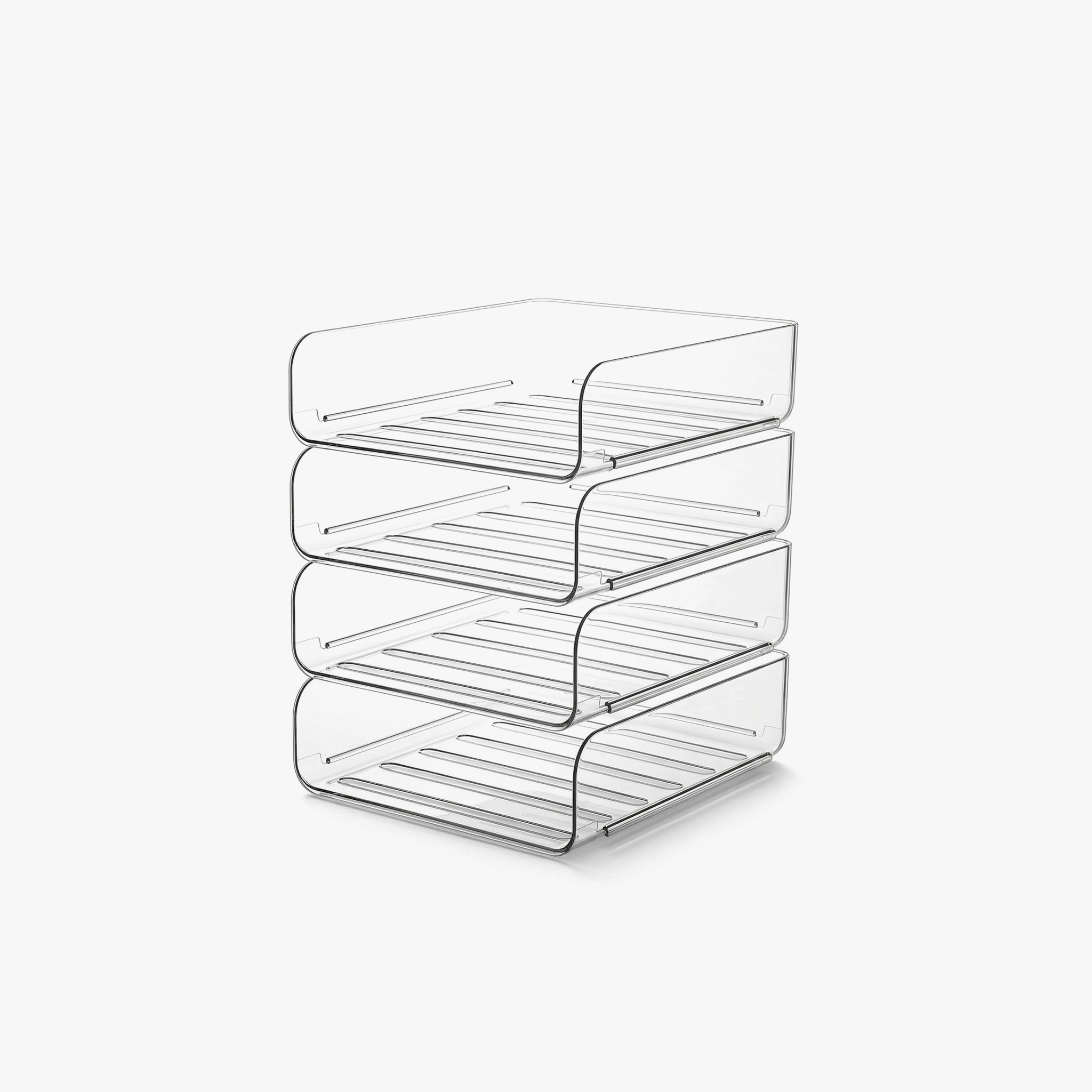 Greentainer 4-tier document tray organiser for A4 papers and folders