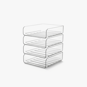 Greentainer 4-tier document tray organiser for A4 papers and folders