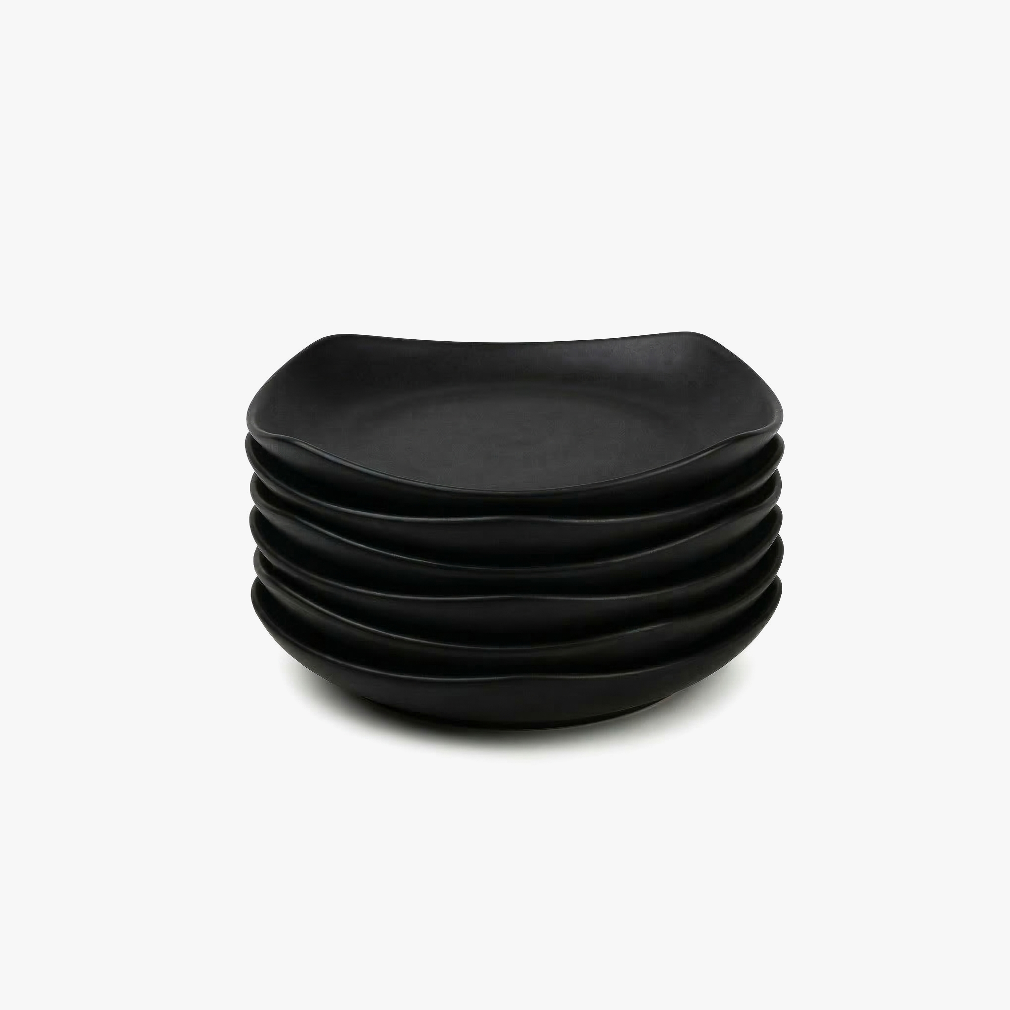 Greentainer 6-piece PP dinner plate set for everyday dining