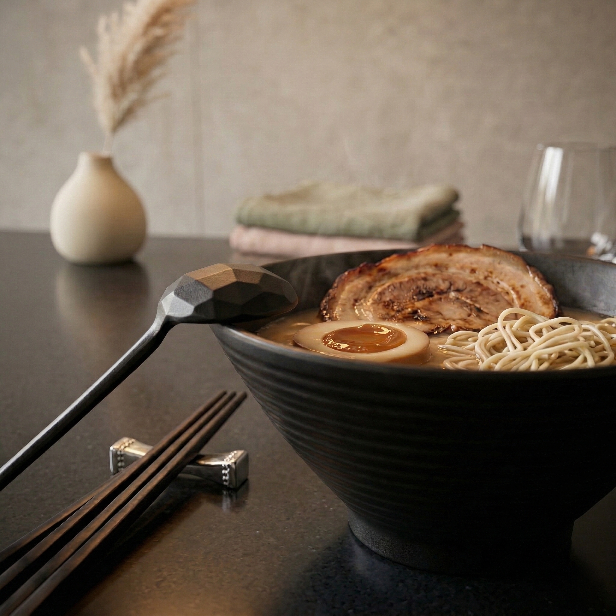 Greentainer large ramen bowl for noodles, soup, rice and salad