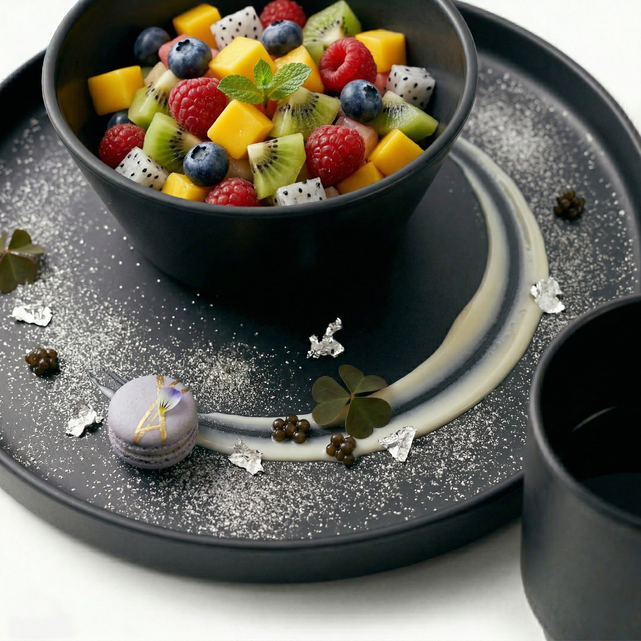 Greentainer PP dinnerware set with cups and bowls
